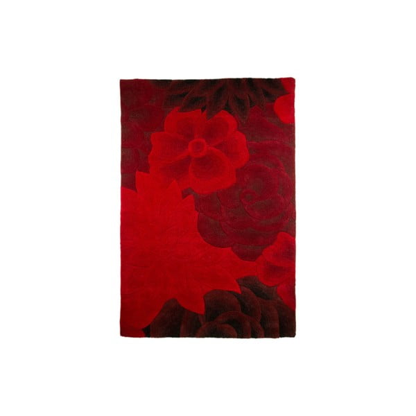 Volnena preproga Eden 150x240 cm, rdeča