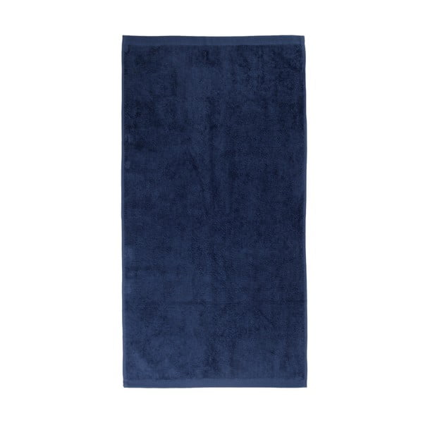Temno modra bombažna brisača Boheme Alfa, 30 x 50 cm