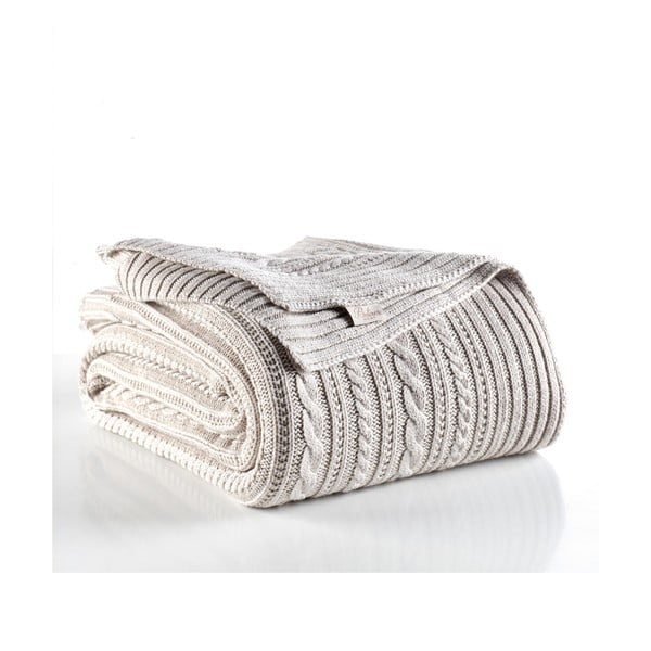 Sivo-bež pregrinjalo Camila, 220 x 240 cm-image-1