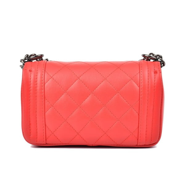 Rdeča usnjena torbica Isabella Rhea Mari-image-1