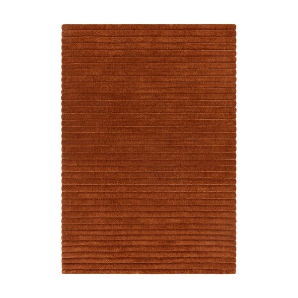 Ročno tkana volnena preproga v barvi terakote 120x170 cm – Asiatic Carpets