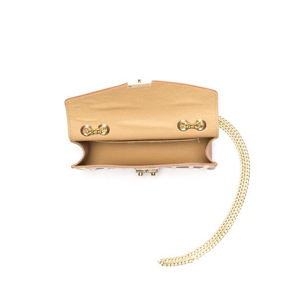 Usnjena torbica Anna Luchini 3044 Cognac-image-3