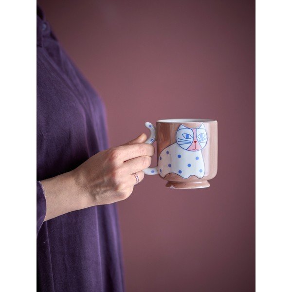 Svetlo rjave skodelice v kompletu 4 ks Missy – Bloomingville-image-2