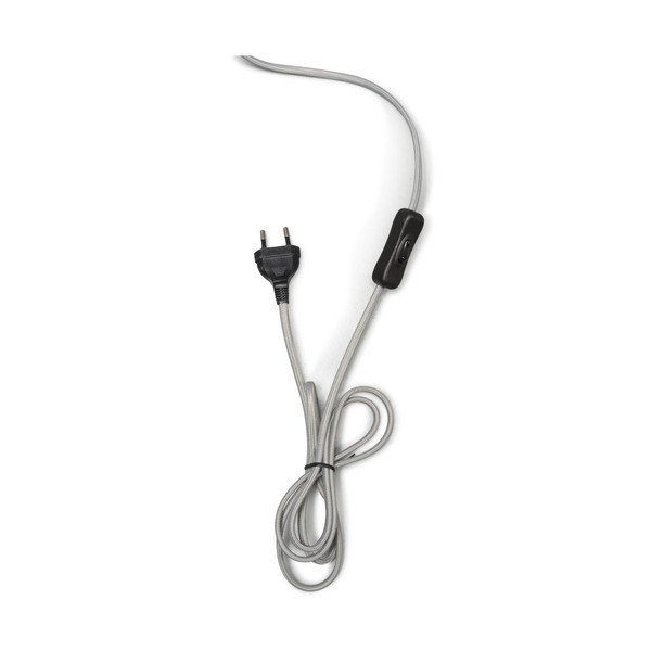 Namizna svetilka s temno sivim senčnikom in strukturo iz recikliranega stekla Good&Mojo Murano, ⌀ 30 cm-image-2