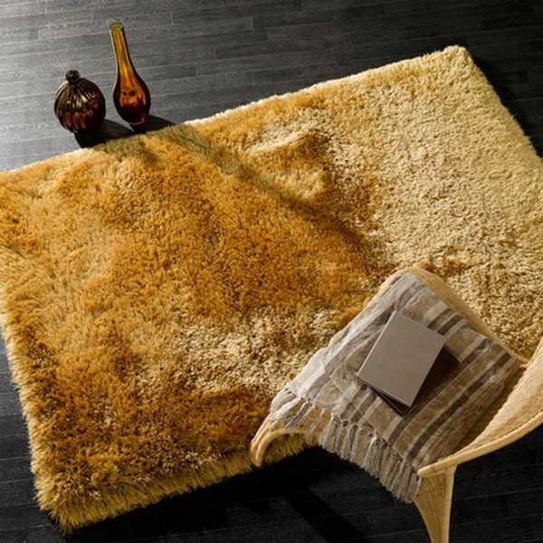 Gorčična preproga Flair Rugs Pearl, 120 x 170 cm-image-1