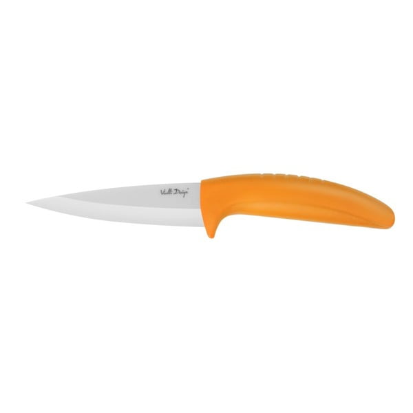 Keramični nož za obrezovanje, 9,5 cm, oranžna barva
