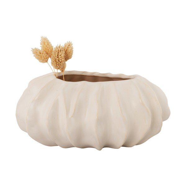 Bela keramična vaza - House Nordic-image-1