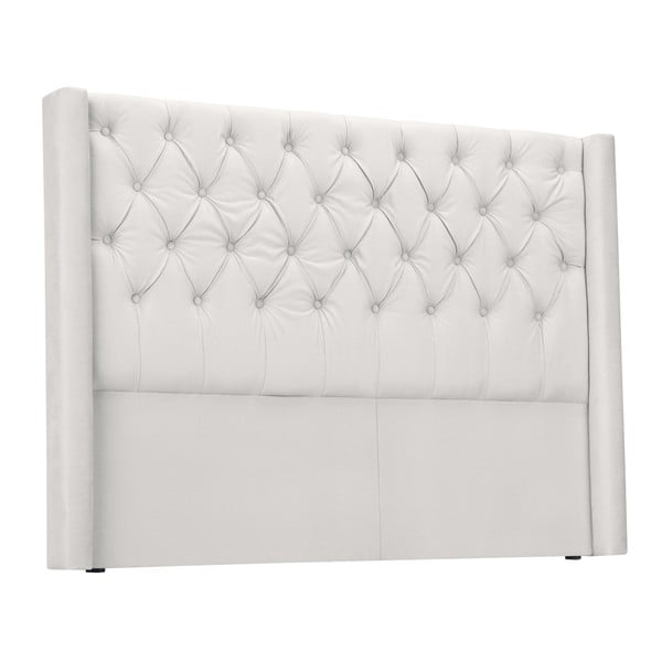 Naglavna deska v srebrni barvi Windsor & Co Sofas Queen, 176 x 120 cm