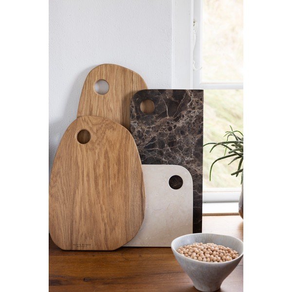 Servirna marmorna deska 38 x 18 cm Marble – Mette Ditmer Denmark-image-4