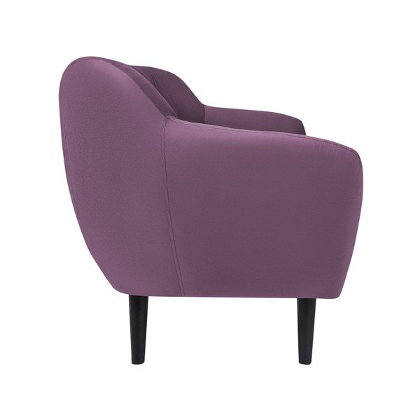 Vijolični kavč za dve osebi Mazzini Sofas Toscane, črne noge-image-2