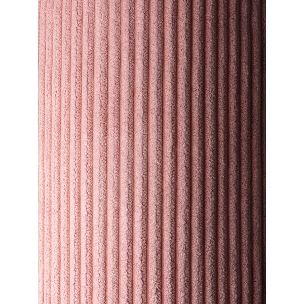 Rožnat otroški tabure iz rebrastega žameta – Wigiwama-image-4