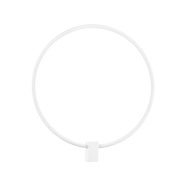 Mat bela aluminijasta LED zatemnitvena stenska svetilka Cercio – Nova Luce-image-3
