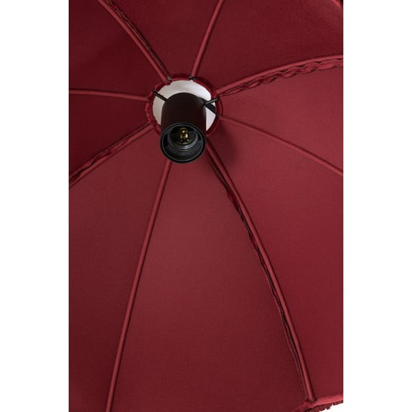 Bordo rdeča viseča svetilka s tekstilnim senčilom ø 60 cm Malacia – Light & Living-image-1
