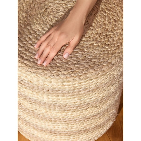 Tabure v naravni barvi Jutta Gold – Hanse Home-image-4