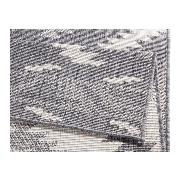 Sivo-krem zunanja preproga NORTHRUGS Malibu, 170 x 120 cm-image-3