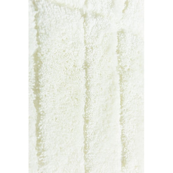 Kremno bela kopalniška preproga 60x100 cm Jungle Leaf – Foutastic-image-3