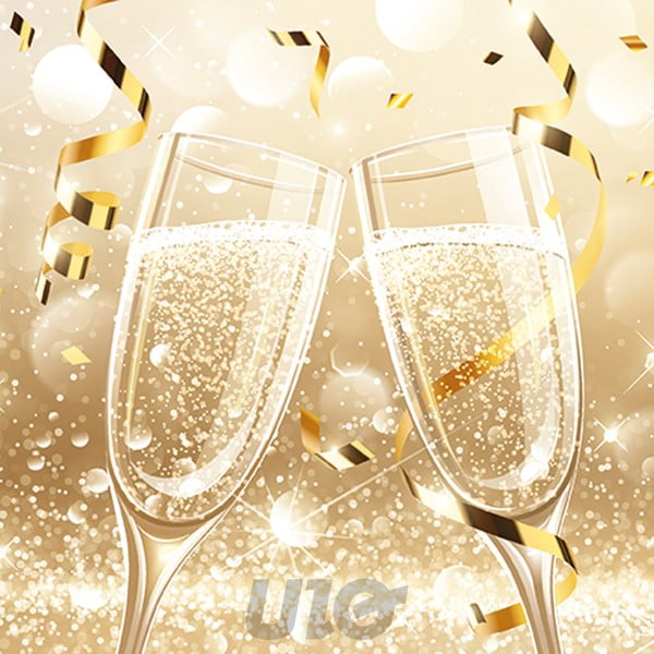 Prtički v kompletu 20 ks 33x33 cm Noel – Homéa