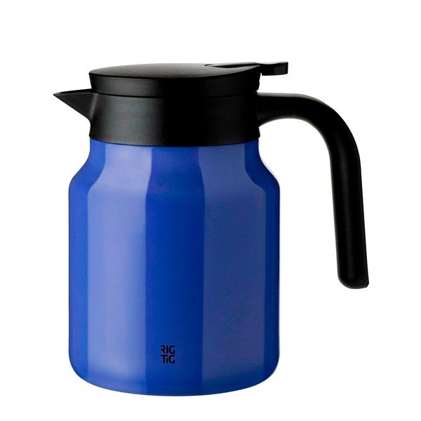 Modra termovka  iz nerjavečega jekla 900 ml Therm-It – RIG-TIG