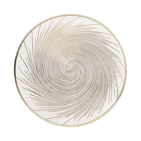 Plastičen pogrinjek ø 38 cm Spirale – douceur d'intérieur