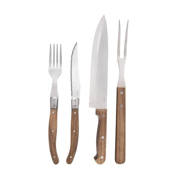 Pribor 15 ks iz nerjavečega jekla v srebrni barvi/v naravni barvi – Orion-image-2