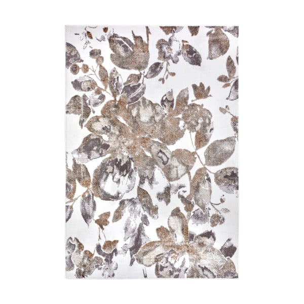 Siva/rjava preproga 160x235 cm Shine Floral – Hanse Home