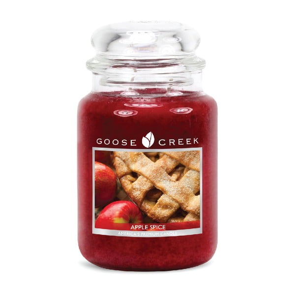 Dišeča sveča v steklenem kozarcu Goose Creek Apple Spice, 0,68 kg