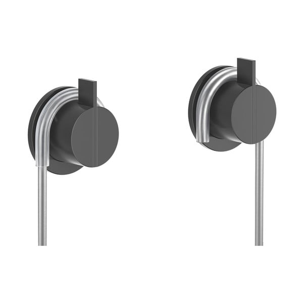 Viseča kopalniška polica iz nerjavečega jekla v srebrni barvi Origin - Metaltex-image-2