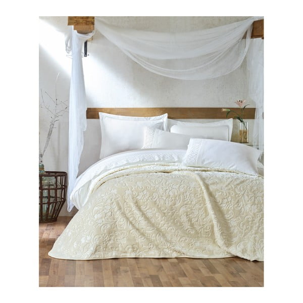 Ranforce bombažna posteljnina za zakonsko posteljo Kayka, 200 x 220 cm