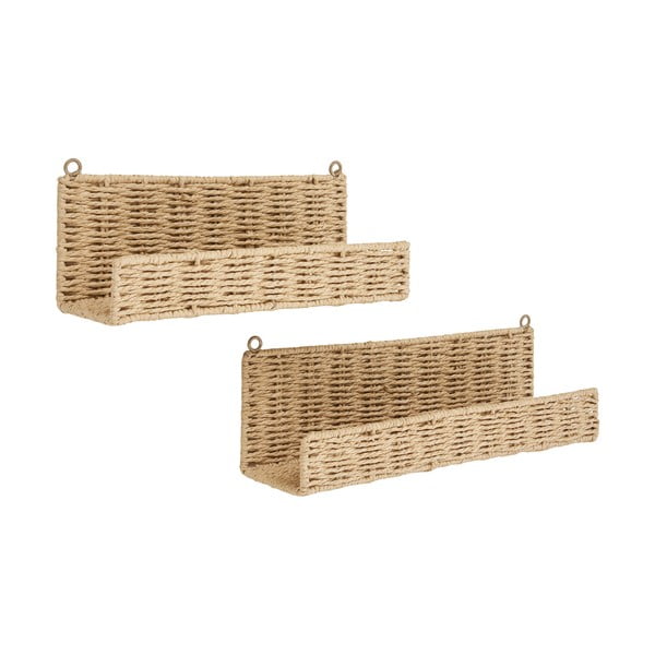 Police v kompletu 2 ks v naravni barvi 10 cm Treviso – House Nordic-image-3