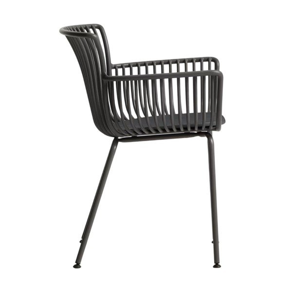 Temno siv vrtni stol Surpika – Kave Home-image-4