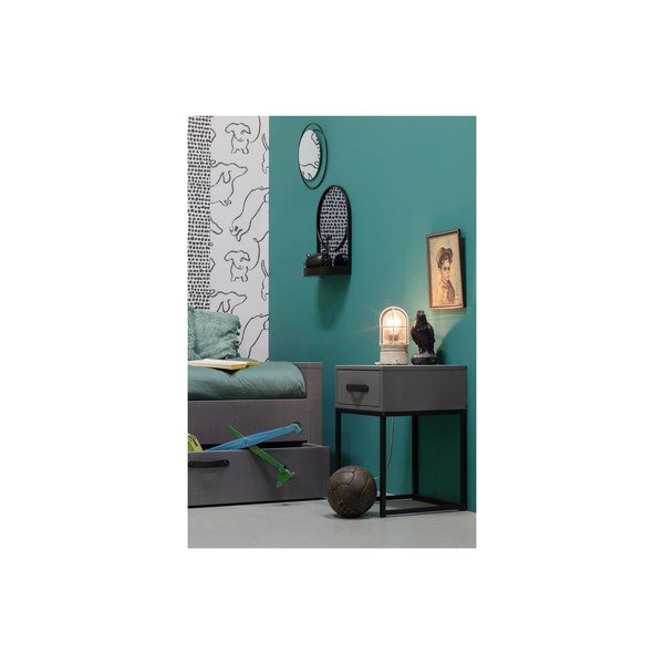 Nočna omarica iz borovega lesa WOOOD Morris-image-3