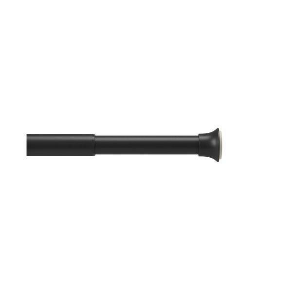 Mat črna palica za tuš zaveso 106 - 182 cm Chroma – Umbra-image-2