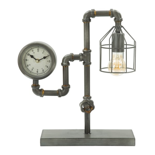 Mauro Ferretti Industry Clock namizna svetilka, 38,5 x 43,2 cm
