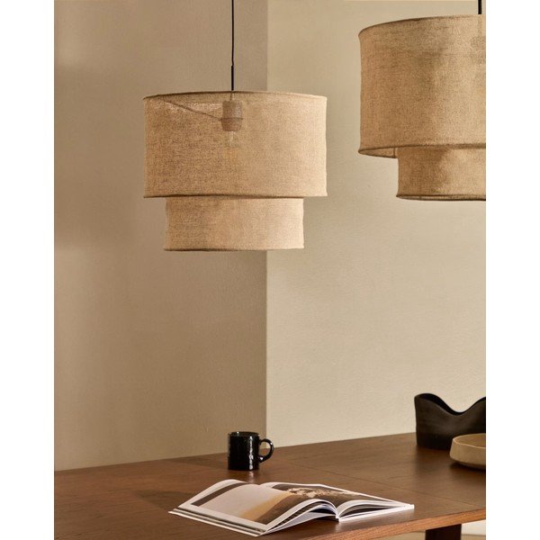 Bež senčilo ø 40 cm Mariela – Kave Home-image-1