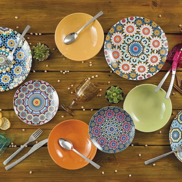 Porcelanski jedilni set 18 kos Marrakesh - VDE Tivoli 1996-image-2