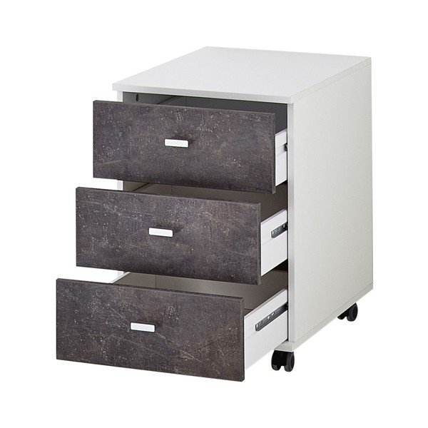 Bela/siva omarica 40x57 cm Altino – Germania-image-2