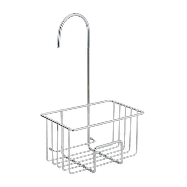 Viseča kopalniška polica iz nerjavečega jekla v sijajno srebrni barvi Milito – Wenko