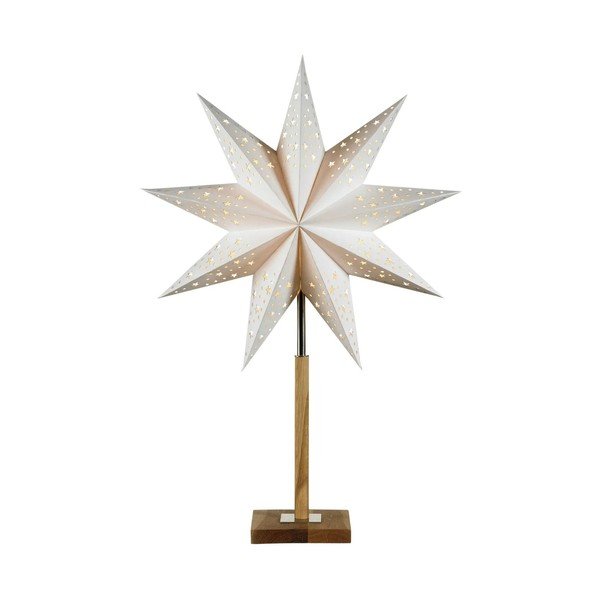 Bela božična svetlobna dekoracija Solvalla – Markslöjd