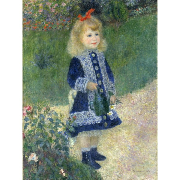 Reprodukcija slike Auguste Renoir - A Girl with a Watering Can, 30 x 40 cm