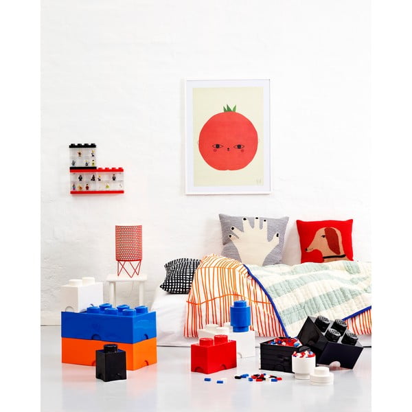 Črna kvadratna škatla za shranjevanje LEGO®-image-2