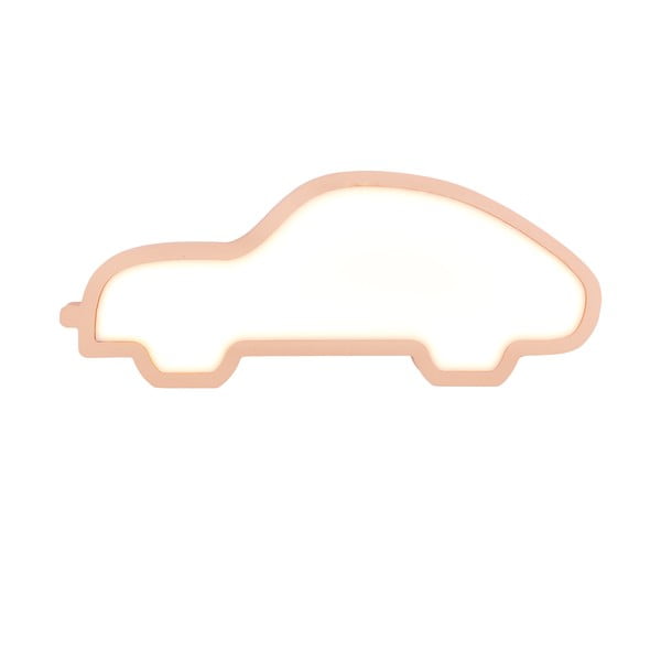 Rožnata otroška namizna svetilka Car – Candellux Lighting-image-2