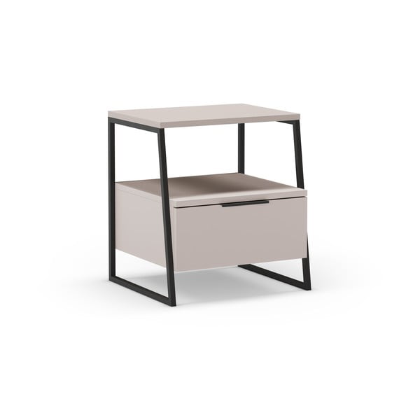 Kremno bela nočna omarica Velia – Marckeric-image-3