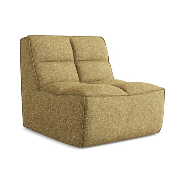 Gorčično rumen modul za sedežno garnituro Kalai – Makamii-image-3