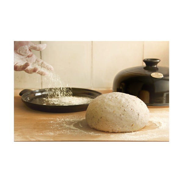 Črn okrogel pekač za kruh Emile Henry, ⌀ 28,5 cm-image-2