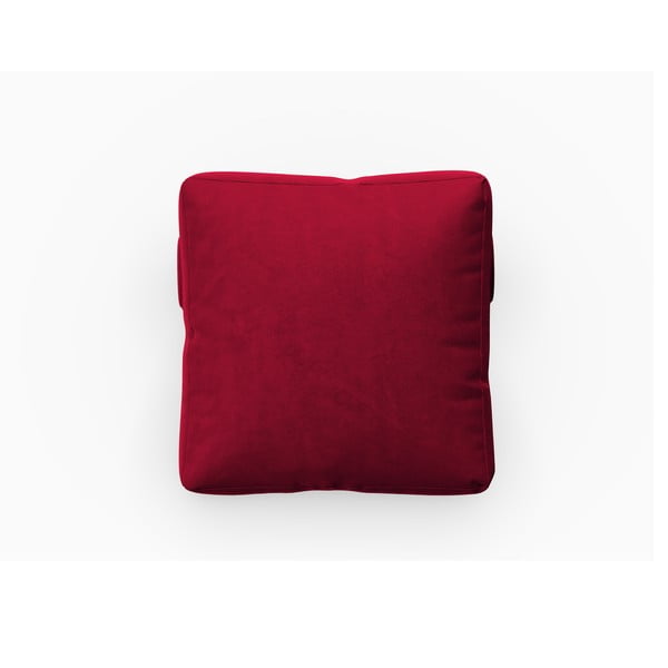 Rdeča žametna blazina za modularni kavč Rome Velvet - Cosmopolitan Design -image-1