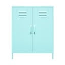 Svetlo modra kovinska omarica 80x102 cm Cache - Novogratz