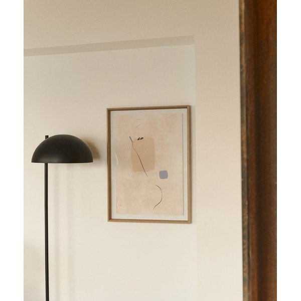 Ročno naslikana slika z okvirjem/na platnu 50x70 cm Sormi – Kave Home-image-1
