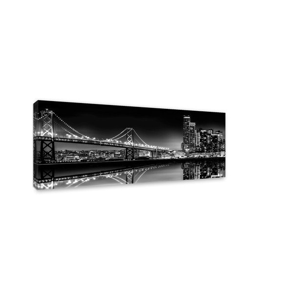Slika Styler Platno Silver Bridge, 60 x 150 cm-image-1