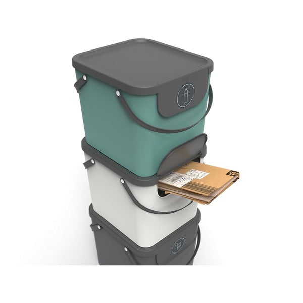 Koš za smeti iz reciklirane plastike 40 l Albula - Rotho-image-3