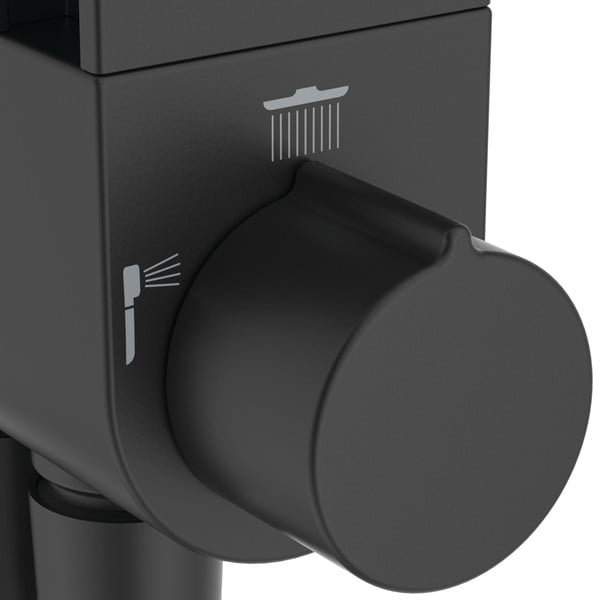 Mat črna kovinska tuš garnitura 110 cm ALU+ – Ideal Standard-image-3